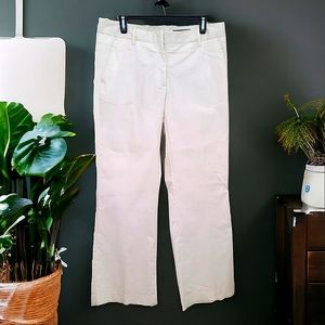 H&M Women's White Flare Leg Dress Pants Size 10 (NWOT)